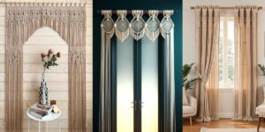 مدل پرده مکرومه