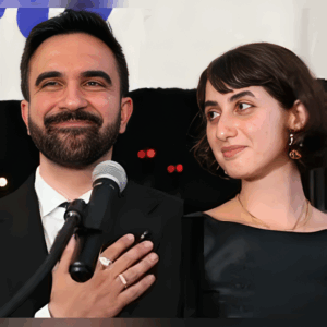 زهران ممدانی - ممدانی شهردار نیویورک - زهران ممدانی و همسرش