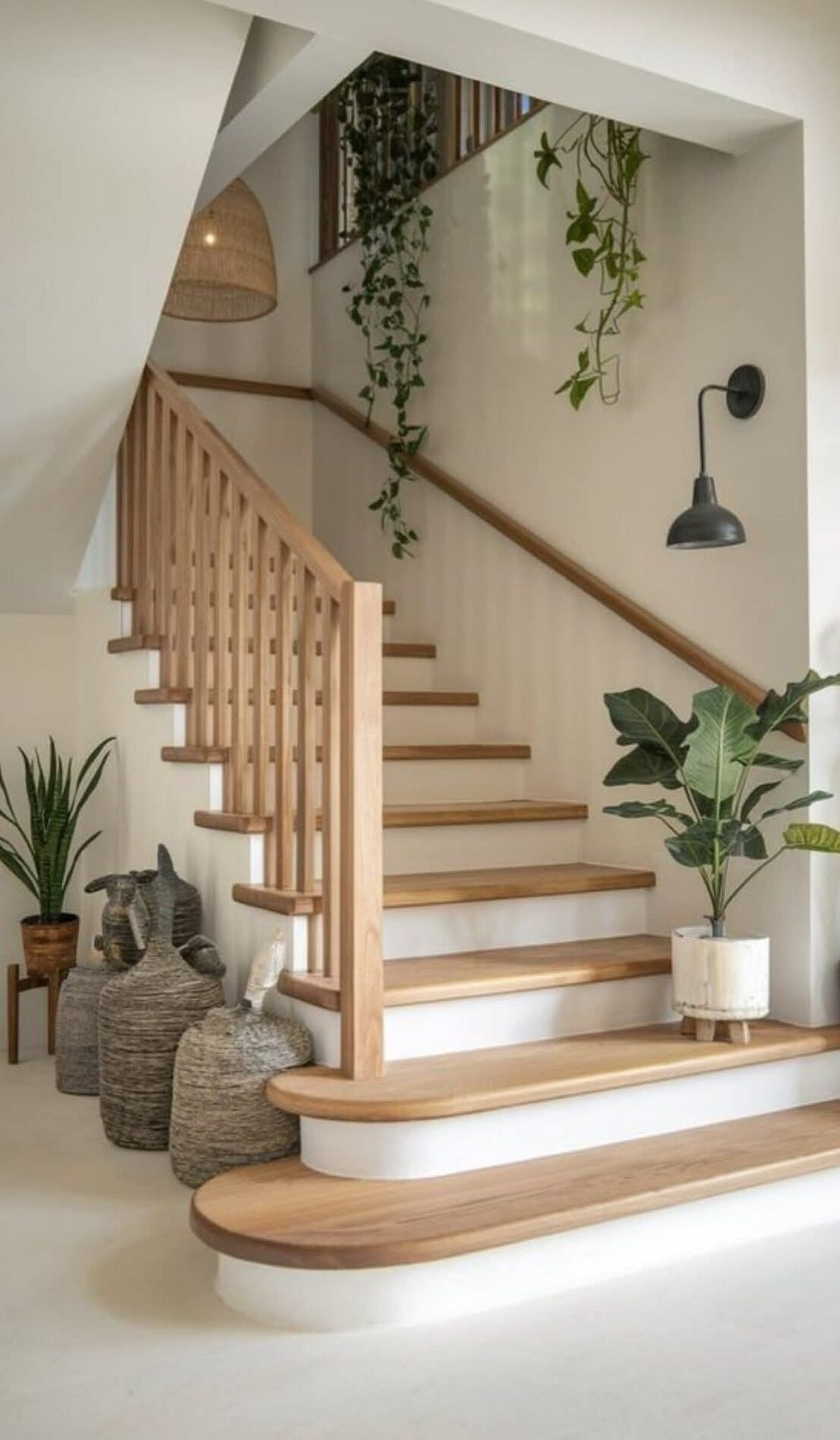 تزیین راه پله ورودی ساختمان