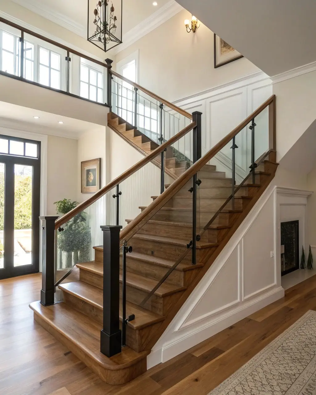 تزیین راه پله ورودی ساختمان