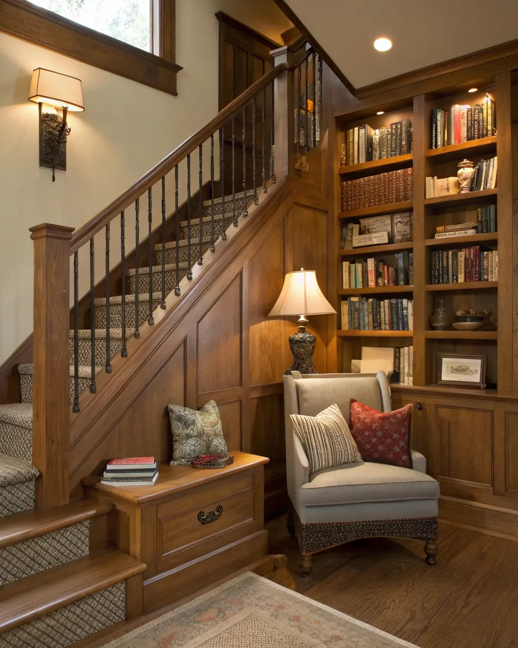 تزیین راه پله ورودی ساختمان