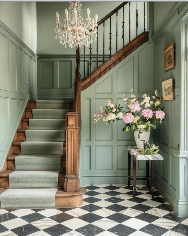 تزیین راه پله ورودی ساختمان