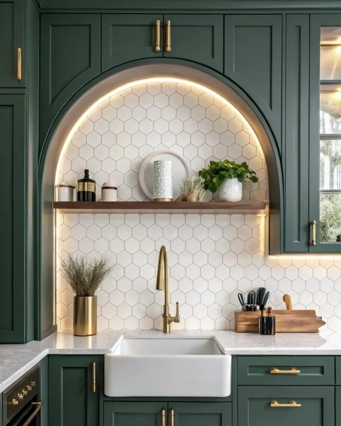 دکوراسیون بالای سینک