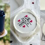 کیک مینیمال مردانه