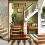 تزیین راه پله ورودی ساختمان