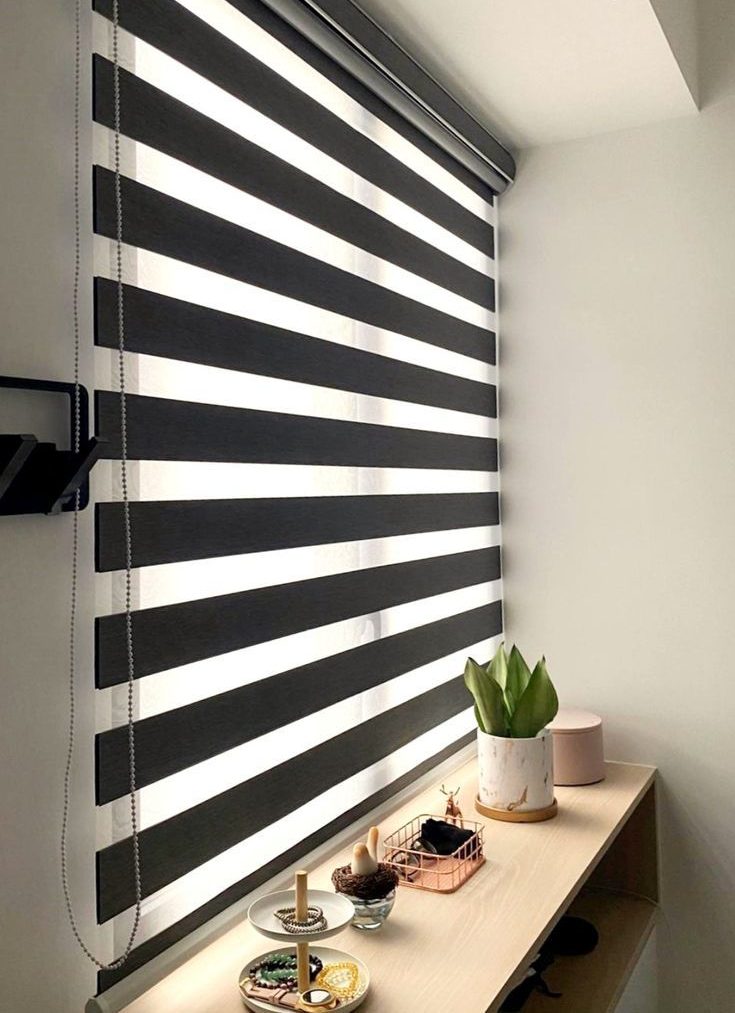 مدل پرده زبرا