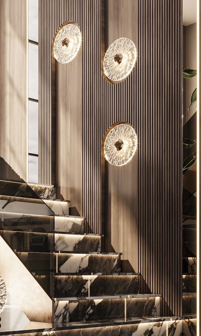 دیزاین دیوار راه پله