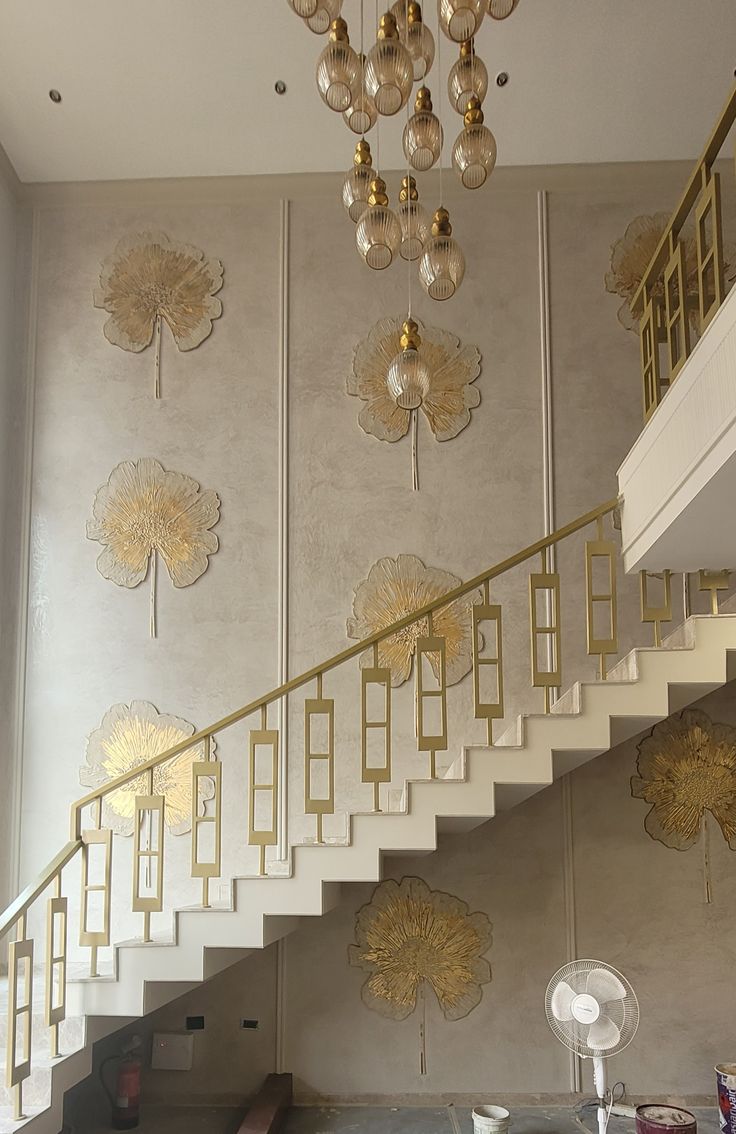 دیزاین دیوار راه پله