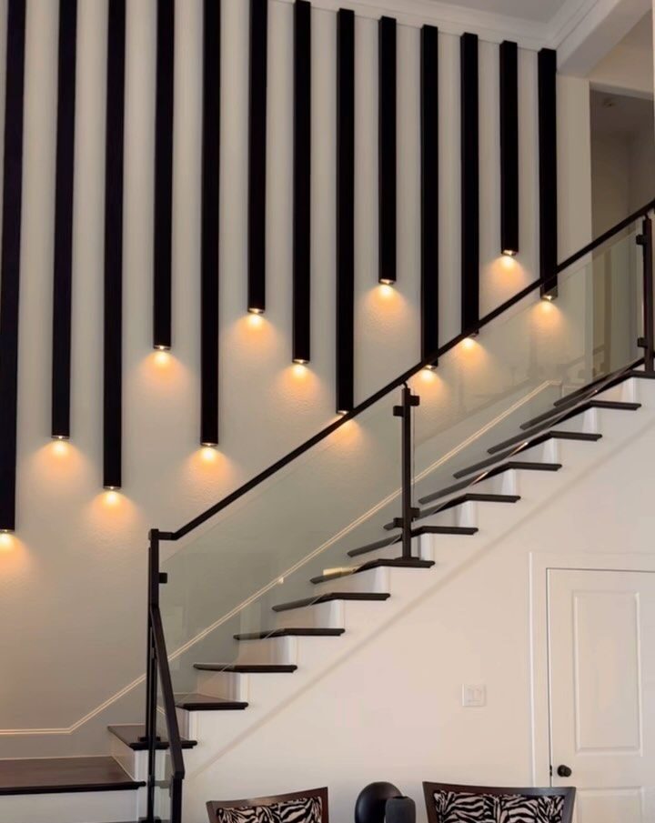 دیزاین دیوار راه پله