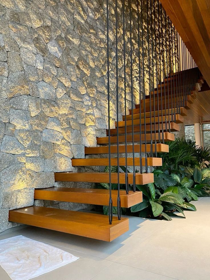 دیزاین دیوار راه پله