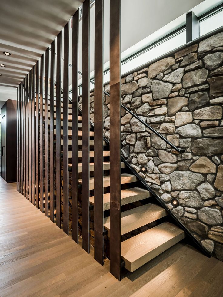 دیزاین دیوار راه پله