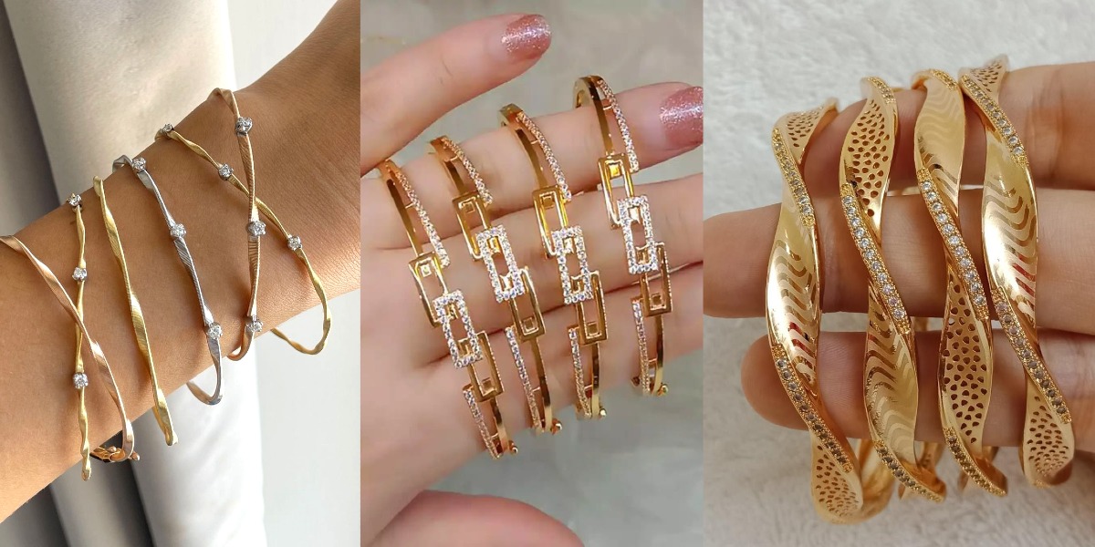 مدل النگو طلا جدید عروس و تکپوش عروس