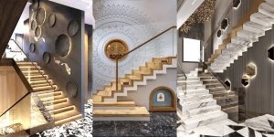 دیزاین دیوار راه چله مدرن و جدید