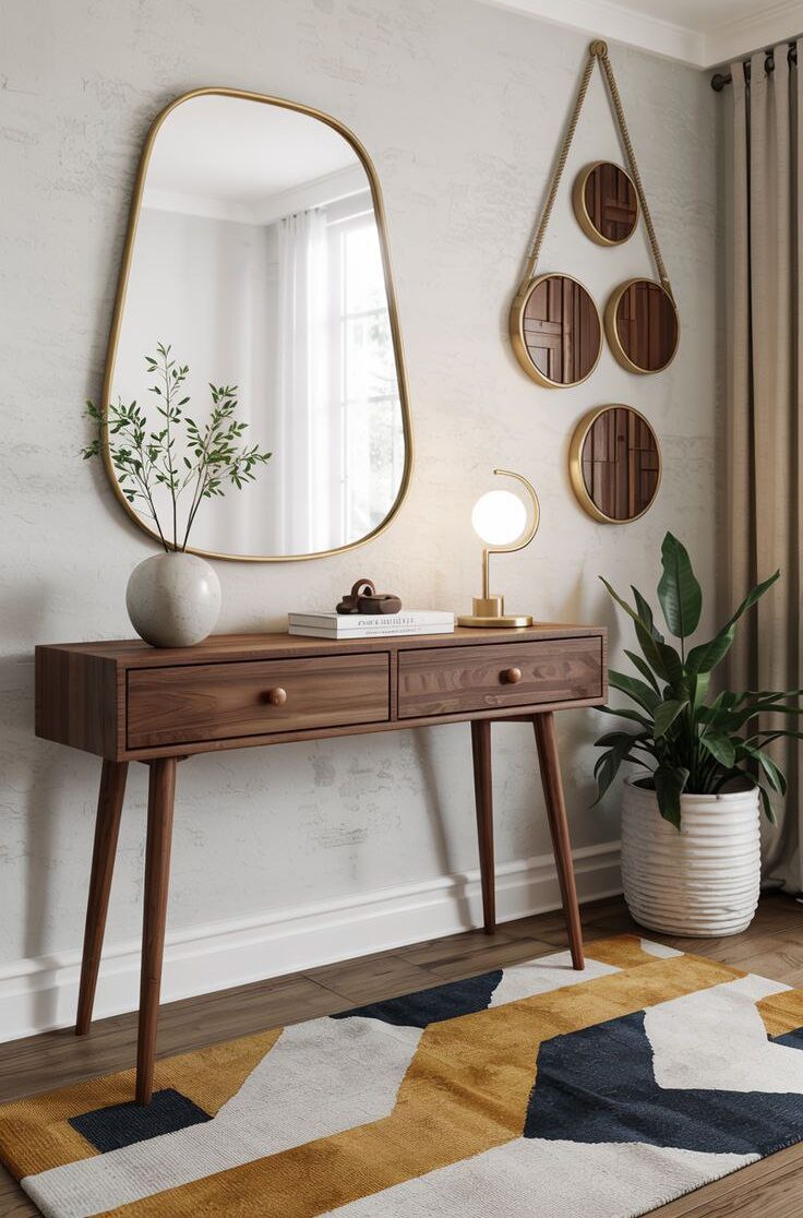 دکوری مینیمال روی کنسول