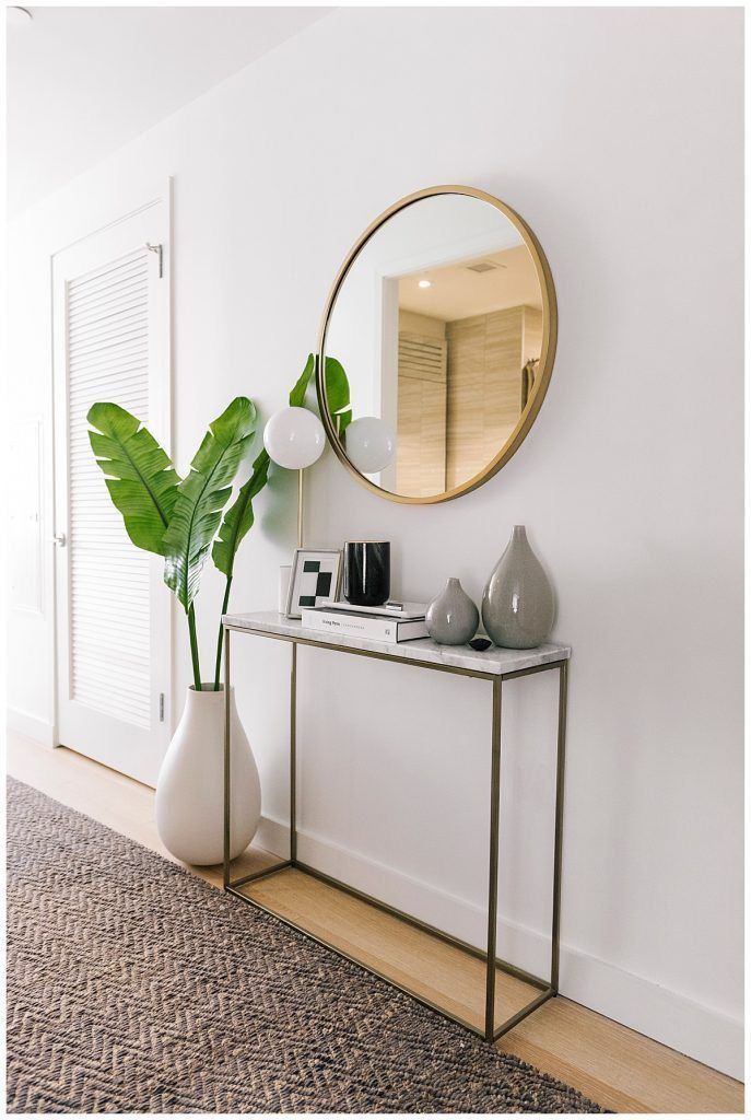 دکوری مینیمال روی کنسول