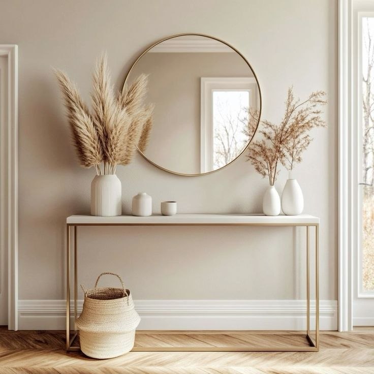 دکوری مینیمال روی کنسول