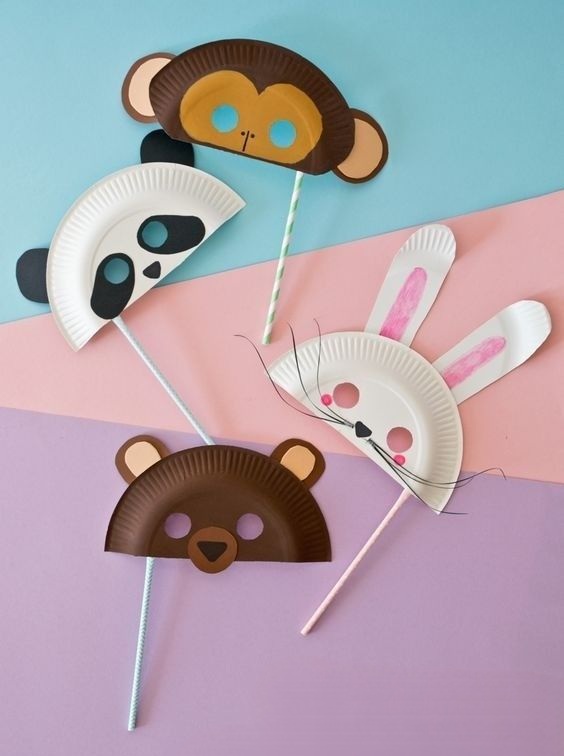 ماسک خرگوش با ظروف یکبار مصرف