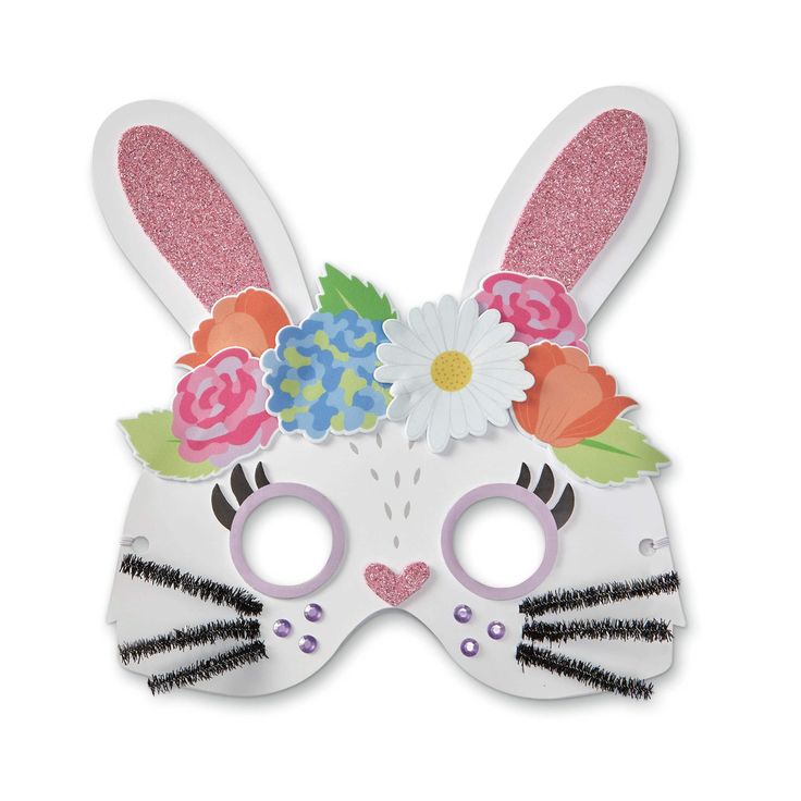 ماسک خرگوش کودکانه زیبا