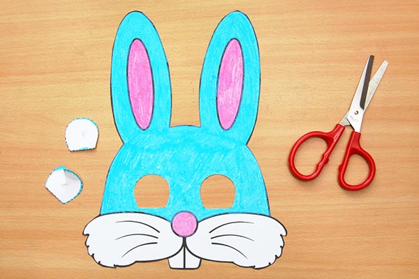 ساخت ماسک صورت خرگوش