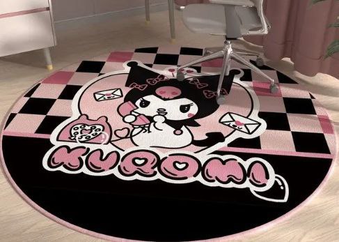 فرش دخترانه کرومی
