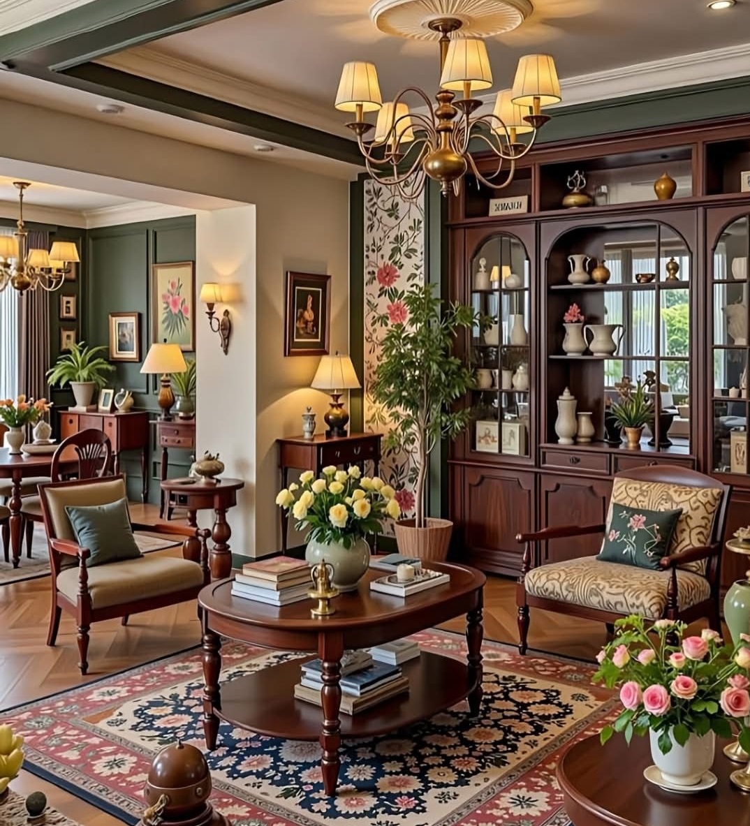 مبل فرانسوی و فرش