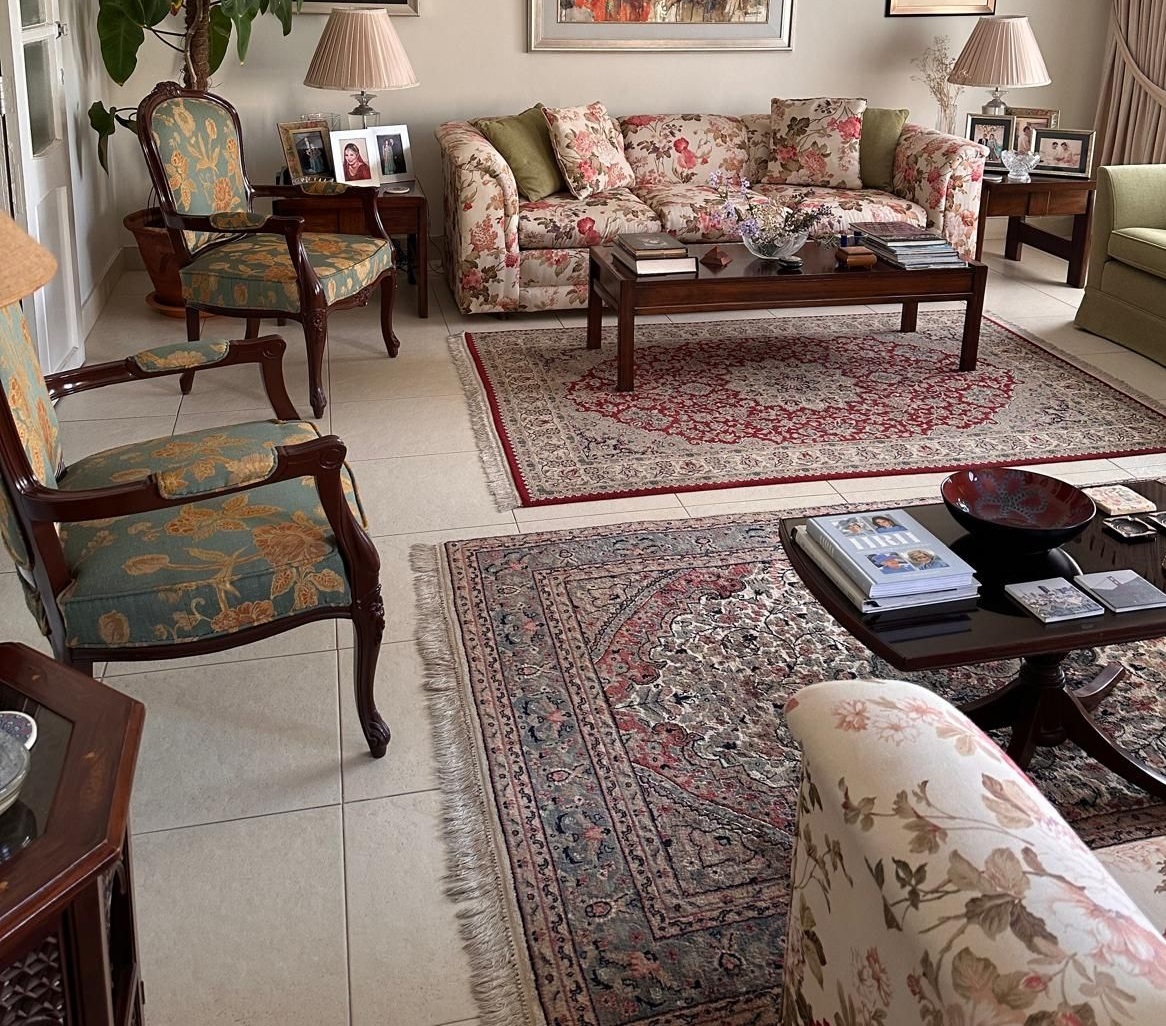 مبل فرانسوی و فرش