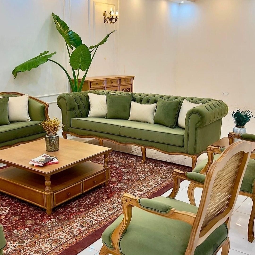 مبل فرانسوی و فرش