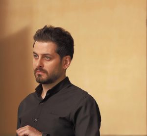 احمد پورخوش و همسرش