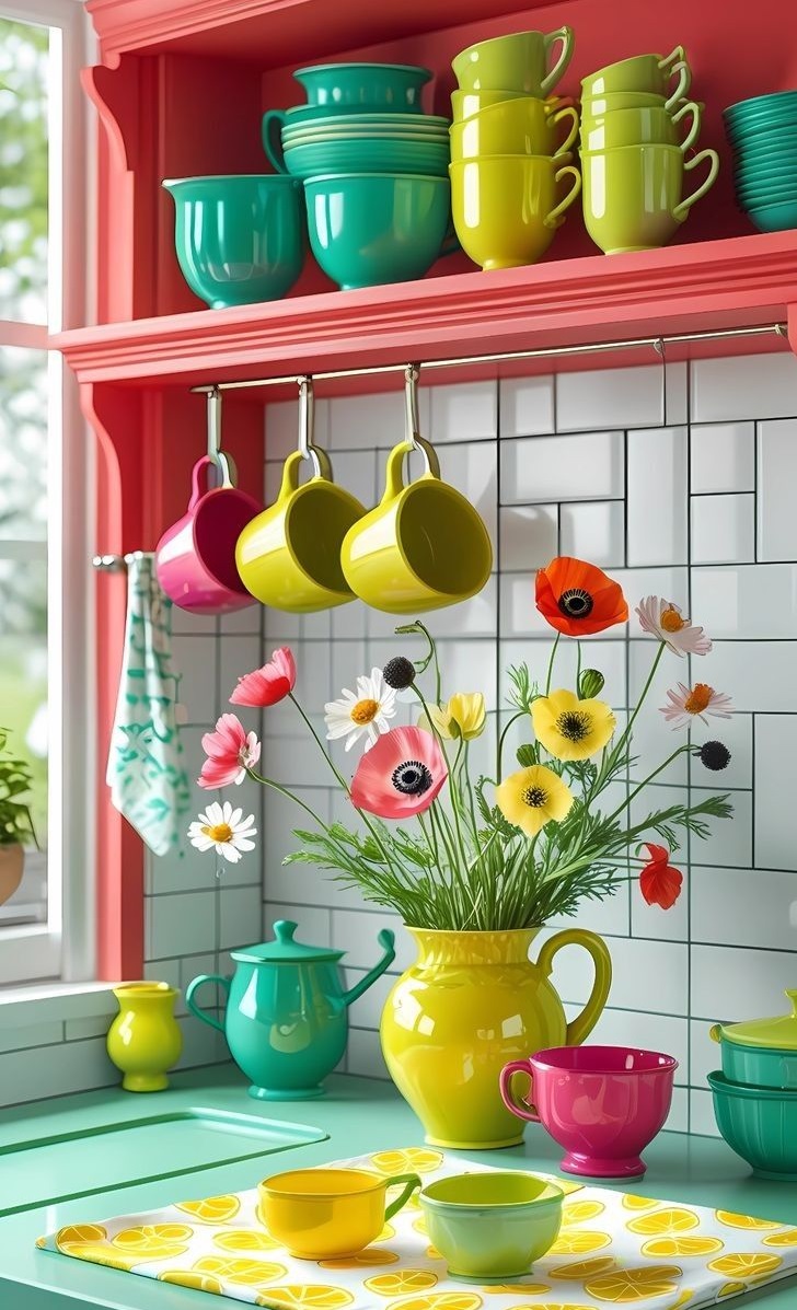 شلف دیواری آشپزخانه