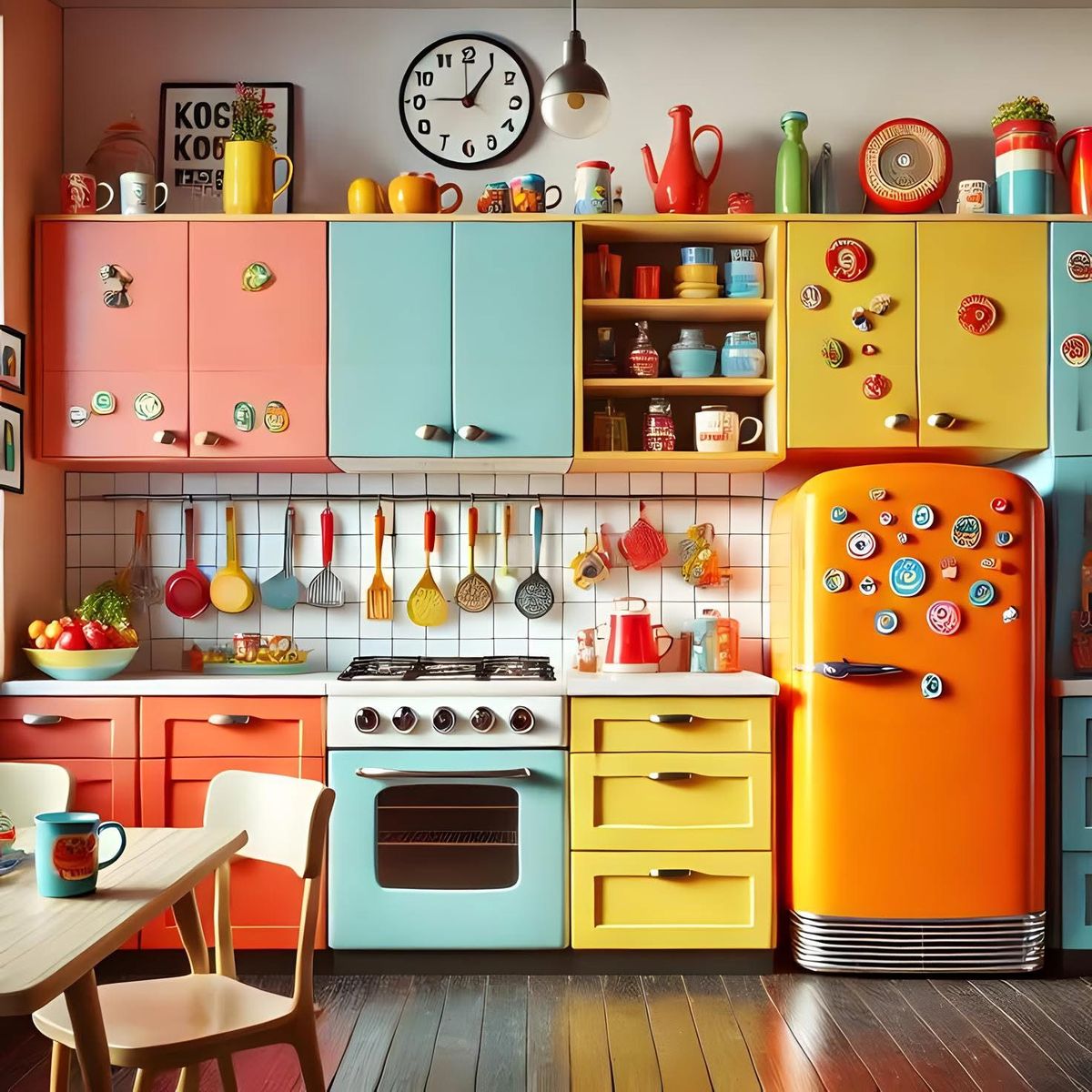 شلف دیواری آشپزخانه