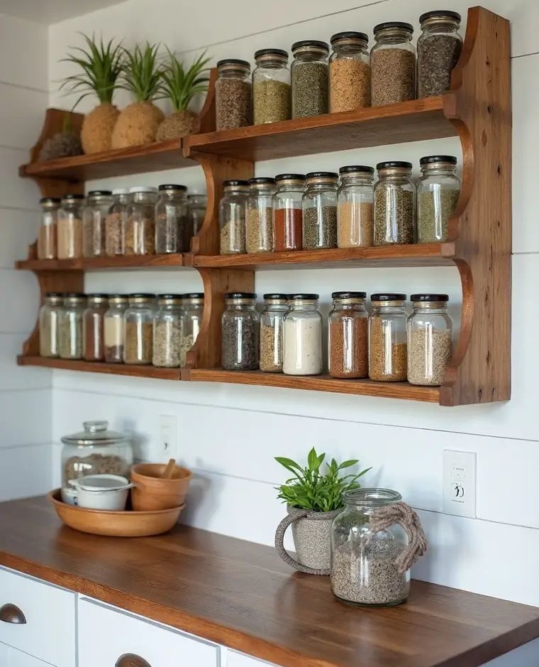 شلف دیواری آشپزخانه