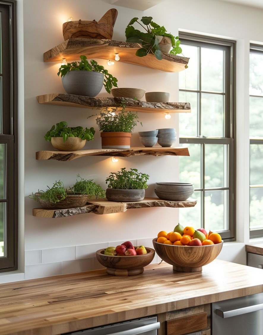 شلف دیواری آشپزخانه