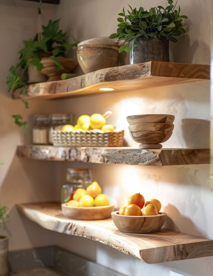 شلف دیواری آشپزخانه