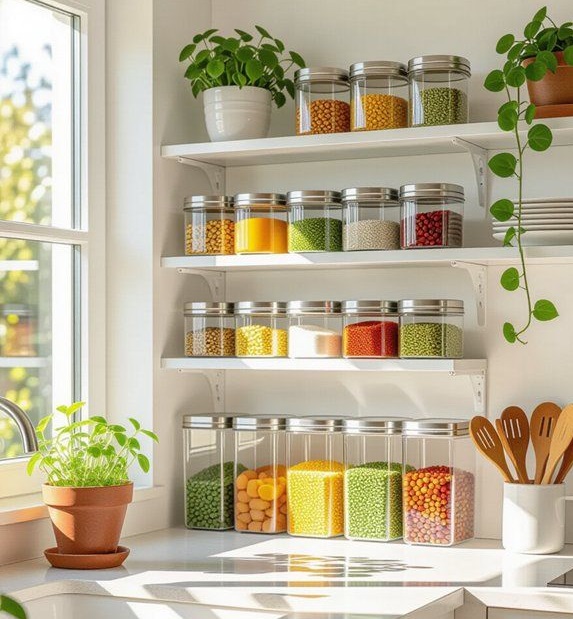 شلف دیواری آشپزخانه