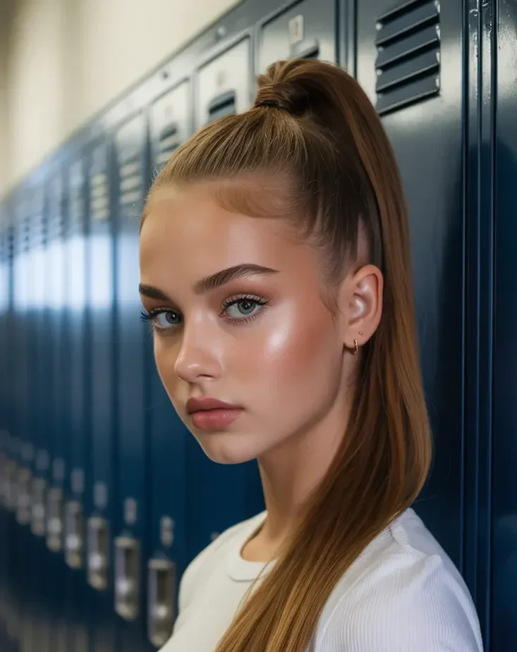 مدل بستن موی ساده