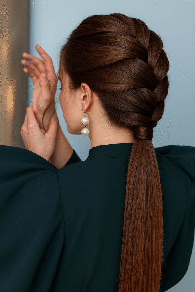 مدل بستن موی ساده