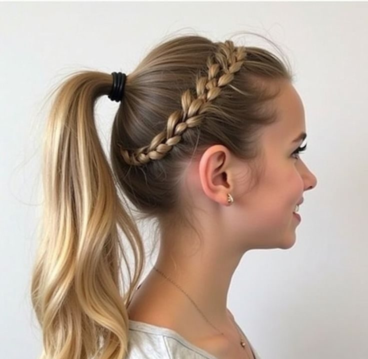 مدل بستن موی ساده