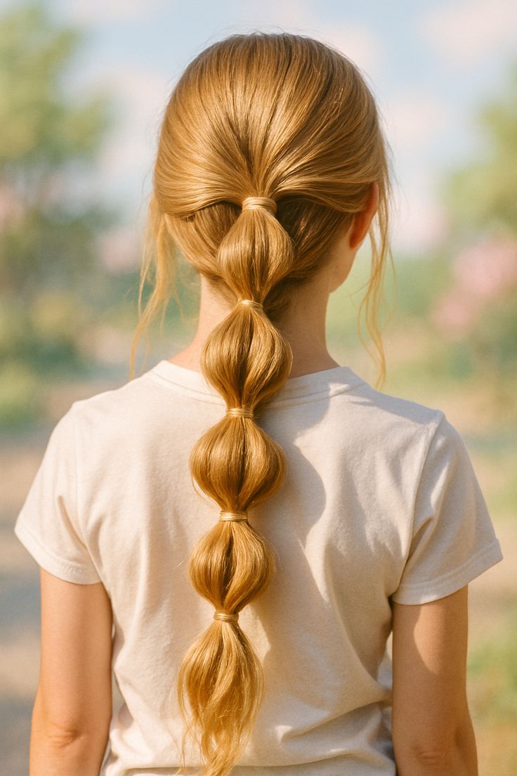 مدل بستن موی ساده