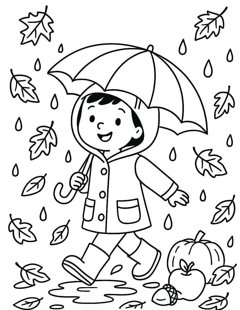 نقاشی باران