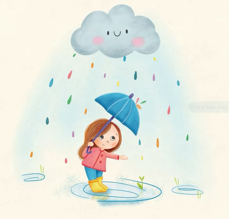 نقاشی باران