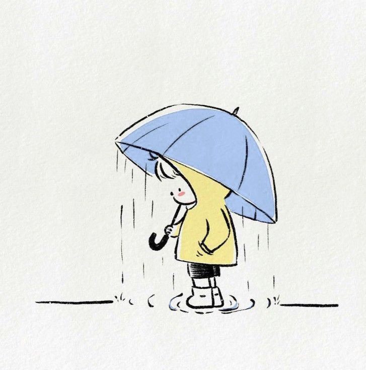 نقاشی باران