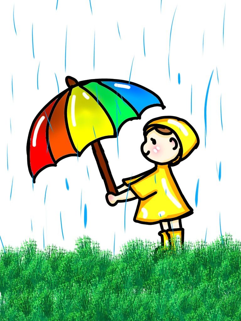 نقاشی باران