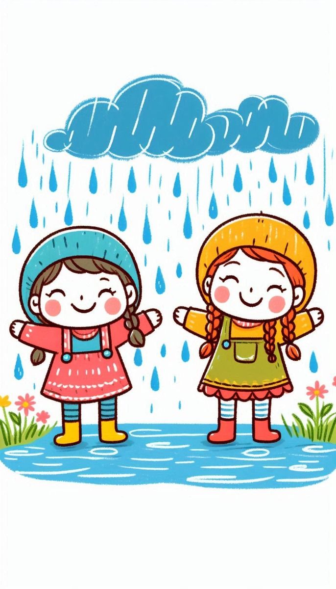 نقاشی باران