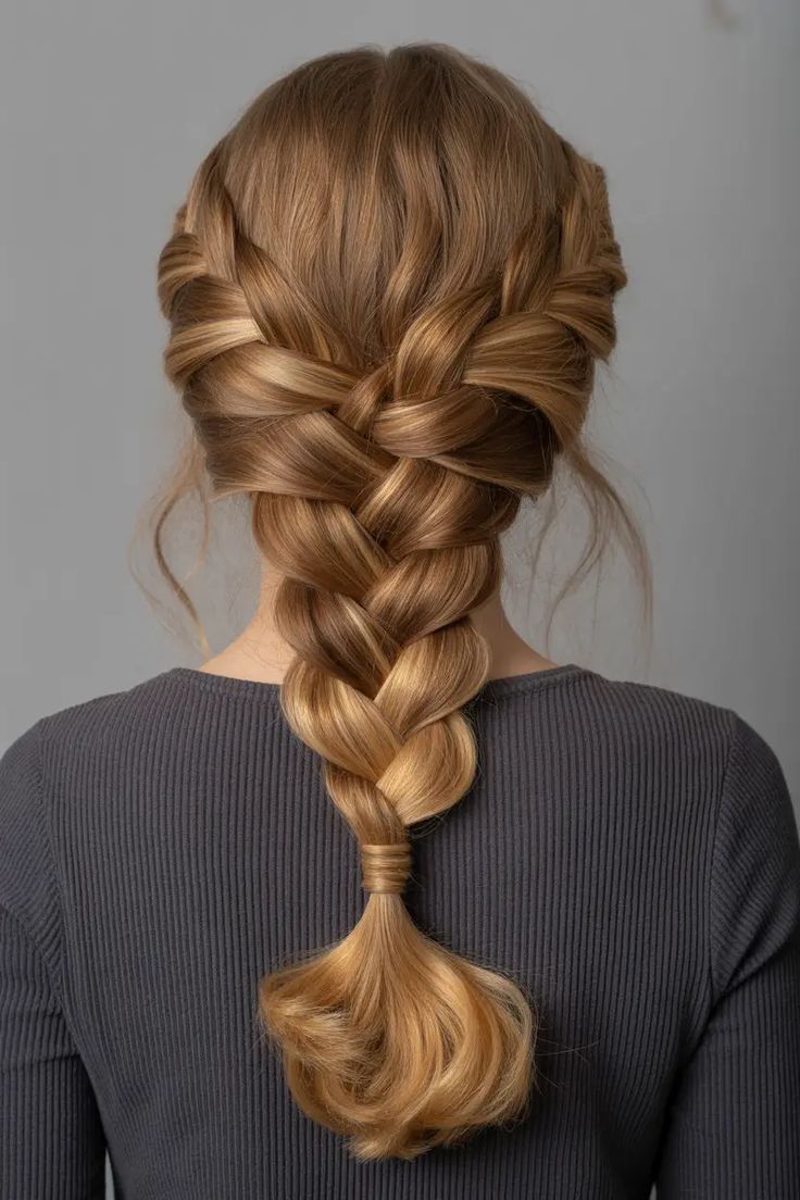 مدل بستن موی ساده