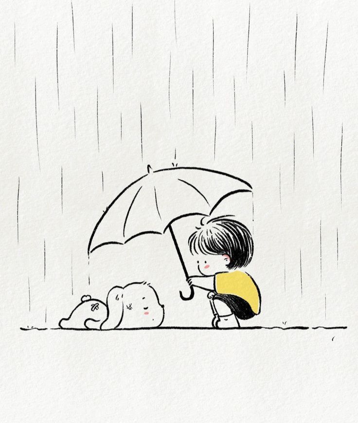 نقاشی باران