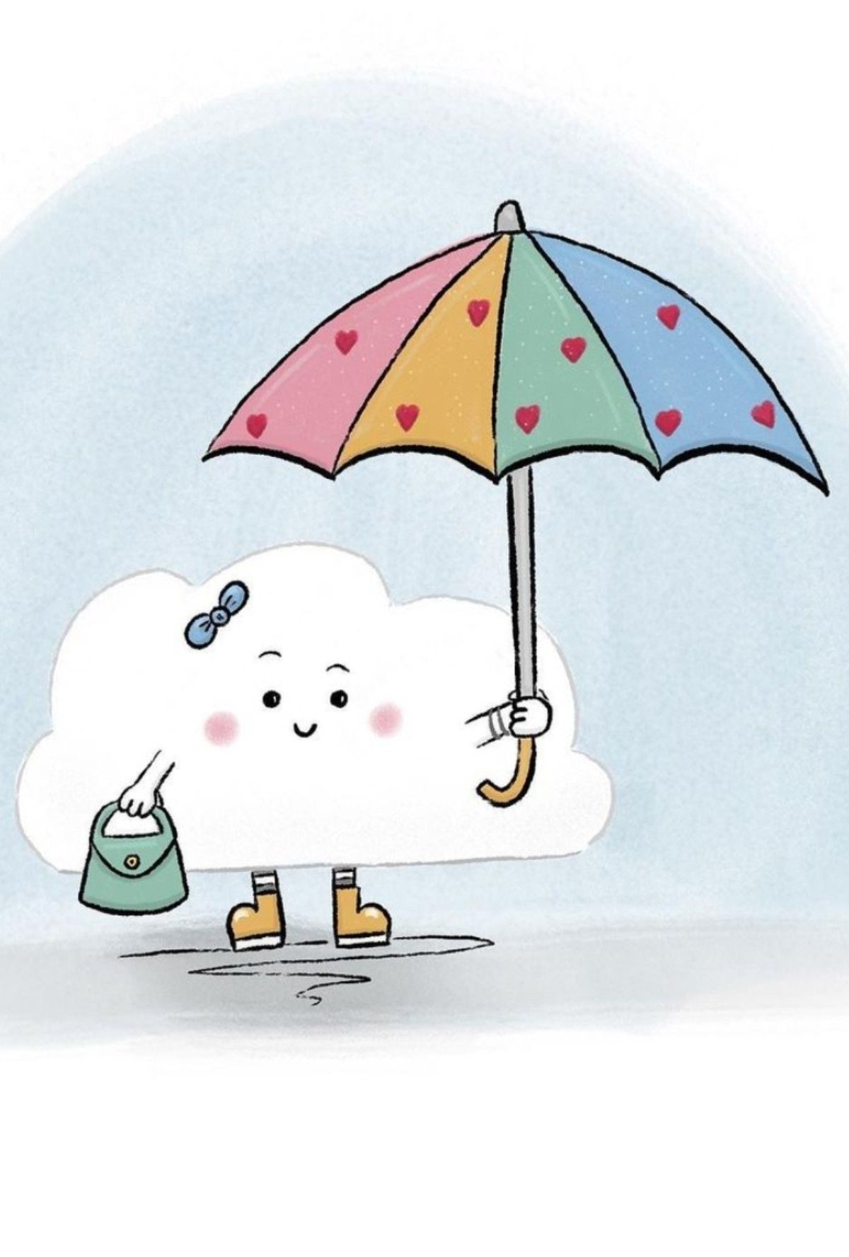 نقاشی باران