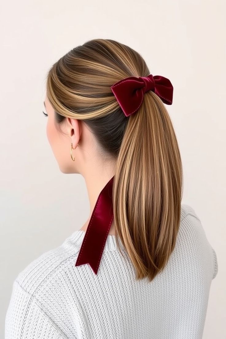 مدل بستن موی ساده