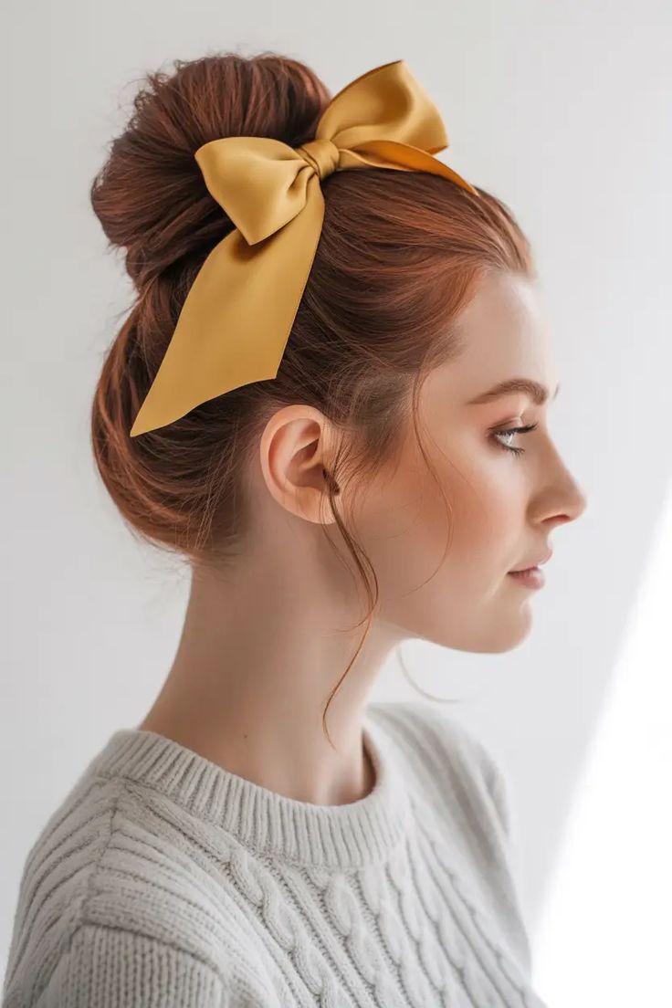 مدل بستن موی ساده