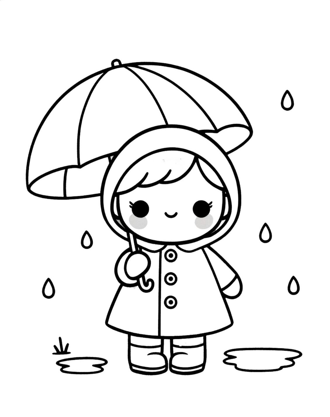 نقاشی باران