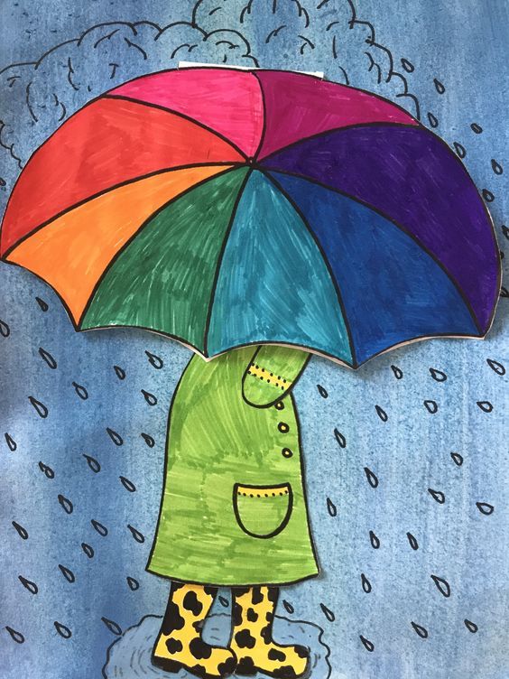 نقاشی باران